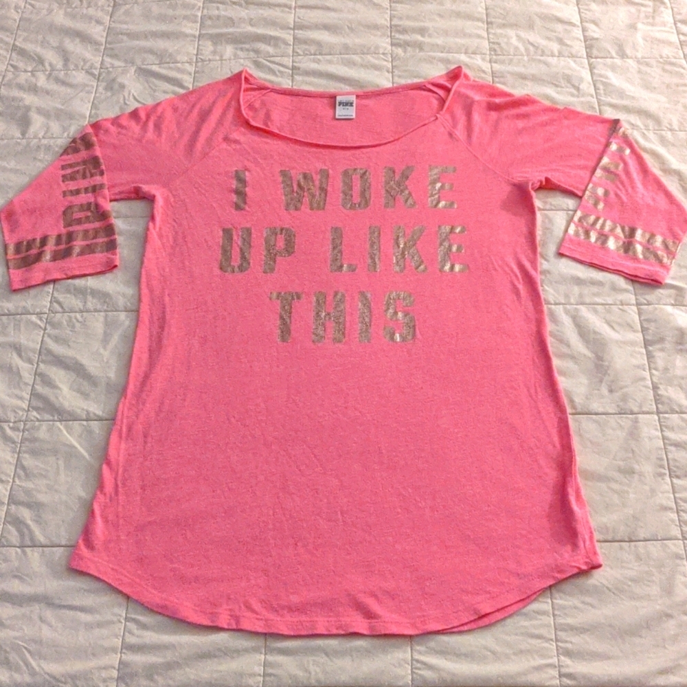PINK Victoria's Secret Top Sleep Wear - Picture 1 of 6
